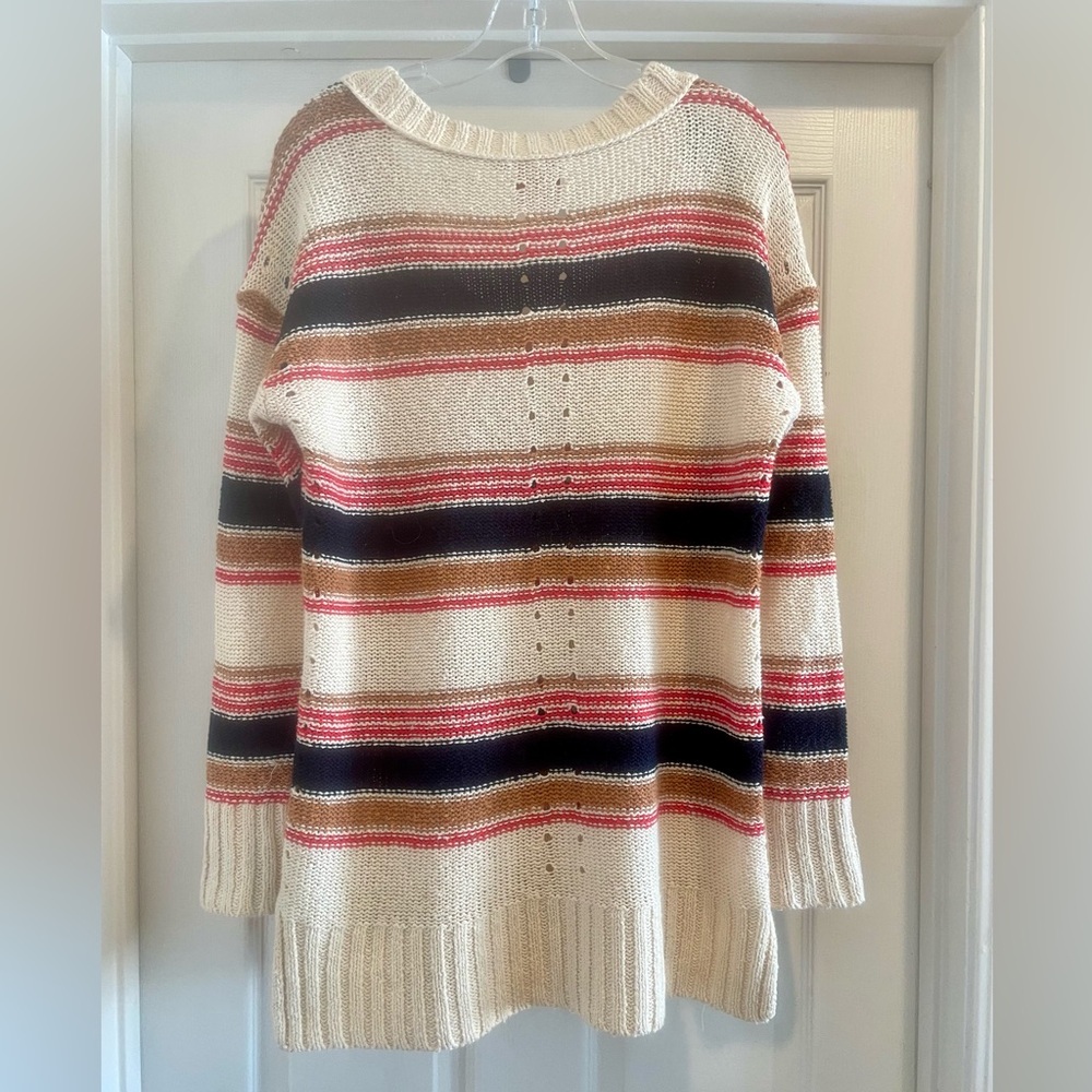 Tory Burch Striped Knit Sweater - Picture 9 of 10